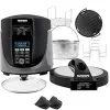 NuWave Duet Air Fryer, Electric Pressure Cooker & Grill Combo, 540 IN 1 Multicooker With 3 Removable Lids That Slow Cook, Sears, Sauts, 18/10 SS Pot, Sure-Lock Safety Tech & 10 Deluxe Accessories -Appliance Shop 9161389c db9b 4603 a3d9 4747a84578bf