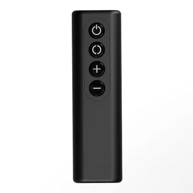 Sharper Image - SPIN 12 Oscillating Table Fan With Remote - Black 4 Sharper Image - SPIN 12 Oscillating Table Fan With Remote - Black - Image 2