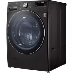 LG 5.0-Cu. Ft. Front Load Washer With Built-In Intelligence, Black Steel -Appliance Shop 91e56d65 57db 526e a388 4396bd8fb748