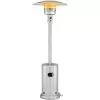 Insignia™ - Standing Patio Heater - Stainless Steel