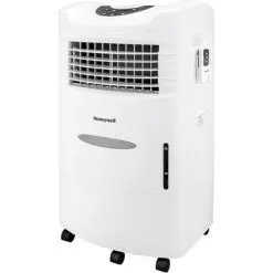 Honeywell - 470 CFM Indoor Evaporative Air Cooler (Swamp Cooler) With Remote Control - White -Appliance Shop 92b7f3cb 1d37 56eb 8bea 290080bd9b81