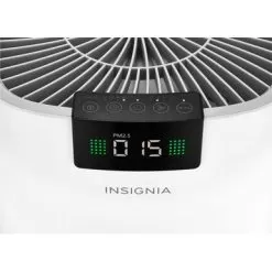 Insignia™ - 375 Sq. Ft. HEPA Air Purifier - White -Appliance Shop 93580417 27a4 5019 8ca0 f6ad6189d606