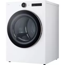 LG - 7.4 Cu. Ft. Smart Electric Dryer With Steam And Sensor Dry - White 24 LG - 7.4 Cu. Ft. Smart Electric Dryer With Steam And Sensor Dry - White -Appliance Shop 935a147c bd5c 5865 a0a8 7a7210c7a516