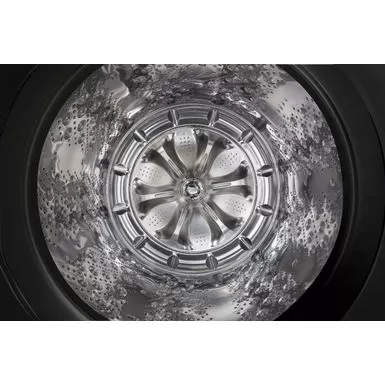 LG - 5.5 Cu. Ft. High-Efficiency Smart Top Load Washer With Steam And TurboWash3D Technology - Black Steel 6 LG - 5.5 Cu. Ft. High-Efficiency Smart Top Load Washer With Steam And TurboWash3D Technology - Black Steel - Image 4