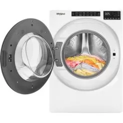 Whirlpool - 4.5 Cu. Ft. High-Efficiency Stackable Front Load Washer With Steam And Tumble Fresh - White -Appliance Shop 942130c4 1529 5518 8453 14c90856ed76