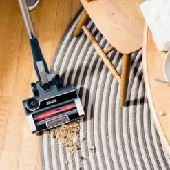 Shark - Stratos UltraLight Corded Stick Vacuum With DuoClean PowerFins HairPro, Self-Cleaning Brushroll, Odor Neutralizer - Navy -Appliance Shop 943040cb 90c2 5823 9d67 6de1f2fbd3a3