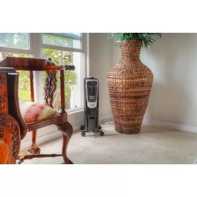 NewAir - Electric Oil Radiator Heater - Black 11 NewAir - Electric Oil Radiator Heater - Black - Image 9