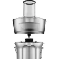 Breville - Juice Fountain Compact Electric Juicer - Silver -Appliance Shop 94ca5249 e6ba 5bb0 b6e5 d130f0c688b9
