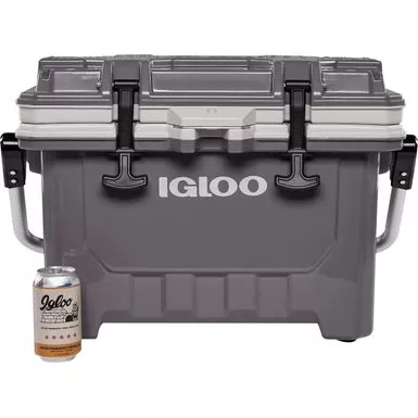 Igloo - IMX 24 Quart Cooler - Gray 5 Igloo - IMX 24 Quart Cooler - Gray - Image 3