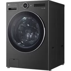 LG - 5.0 Cu. Ft. High-Efficiency Stackable Smart Front Load Washer With Steam And TurboWash 360 - Black Steel 24 LG - 5.0 Cu. Ft. High-Efficiency Stackable Smart Front Load Washer With Steam And TurboWash 360 - Black Steel -Appliance Shop 95b5f8f9 0950 5e19 a972 1df30877bb24