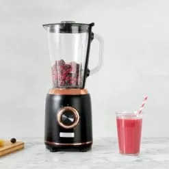 Haden Heritage 56 Ounce 5-Speed Retro Blender With Glass Jar - Black / Copper 27 Haden Heritage 56 Ounce 5-Speed Retro Blender With Glass Jar - Black / Copper -Appliance Shop 95e5d0ec 4c7f 453d b2ed cc7f4a652968