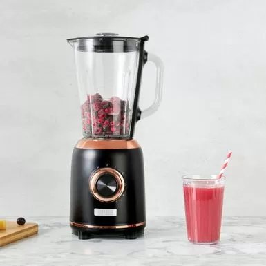 Haden Heritage 56 Ounce 5-Speed Retro Blender With Glass Jar - Black / Copper 8 Haden Heritage 56 Ounce 5-Speed Retro Blender With Glass Jar - Black / Copper - Image 6