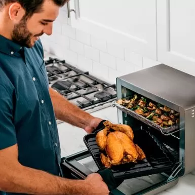 Ninja - Foodi 10-in-1 XL Pro Air Fry Oven, Dehydrate, Reheat - Stainless Steel 5 Ninja - Foodi 10-in-1 XL Pro Air Fry Oven, Dehydrate, Reheat - Stainless Steel - Image 3