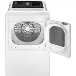 GE - 7.4 Cu. Ft. Front Load Electric Dryer With Sensor Dry - White On White -Appliance Shop 9668943e 520a 536d bb96 745fdf830572