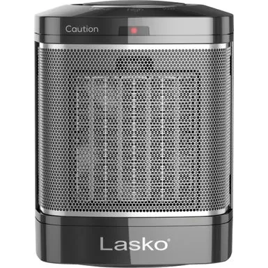 Lasko - Simple Touch Portable Ceramic Tabletop Electric Space Heater - Black 3 Lasko - Simple Touch Portable Ceramic Tabletop Electric Space Heater - Black