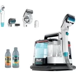 Shark - StainStriker Portable Carpet & Upholstery Cleaner - Spot, Stain, & Odor Eliminator - White