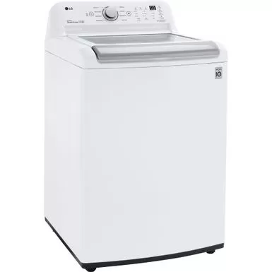 LG - 5.0 Cu. Ft. High-Efficiency Top Load Washer With 6Motion Technology - White 4 LG - 5.0 Cu. Ft. High-Efficiency Top Load Washer With 6Motion Technology - White - Image 2