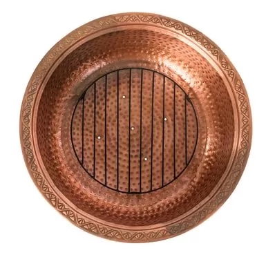 Fire Sense - Palermo Wood Burning Fire Pit - Copper 11 Fire Sense - Palermo Wood Burning Fire Pit - Copper - Image 9