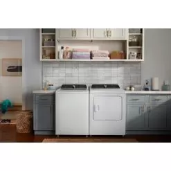 Whirlpool - 4.7-4.8 Cu. Ft. Top Load Washer With 2 In 1 Removable Agitator - White -Appliance Shop 98248468 7912 501d 8e5a 1645ea7b65d7
