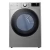 LG DLG3601V 7.4 Cu.ft. Ultra Large Capacity Gas Dryer With Sensor Dry And Wi-Fi Connectivity, Graphite Steel - Grey