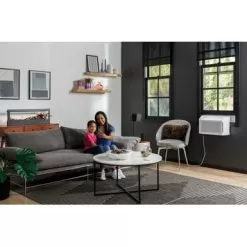 GE Profile - ClearView 350 Sq. Ft. 8,300 BTU Smart Ultra Quiet Window Air Conditioner With Wifi And Remote - White -Appliance Shop 98e2f877 446e 59ca bfe6 9c41012401e6