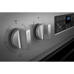 Whirlpool - 5.3 Cu. Ft. Freestanding Electric Convection Range With Air Fry - Stainless Steel -Appliance Shop 9955f651 3be2 5bc5 9e13 808a474d35a4