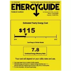 LG 10,000 BTU Portable AIr Conditioner (14,000 BTU ASHRAE) -Appliance Shop 9a6815bc 05c8 432b 98e2 d3059b51be37