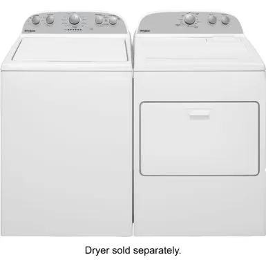 Whirlpool - 3.8 Cu. Ft. High Efficiency Top Load Washer With 360 Wash Agitator - White 15 Whirlpool - 3.8 Cu. Ft. High Efficiency Top Load Washer With 360 Wash Agitator - White - Image 13