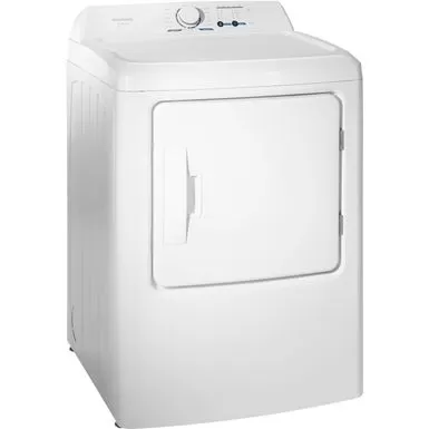 Insignia™ - 6.7 Cu. Ft. 12-Cycle Electric Dryer - White 4 Insignia™ - 6.7 Cu. Ft. 12-Cycle Electric Dryer - White - Image 2