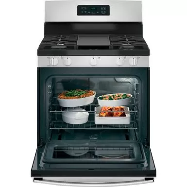 GE - 5.0 Cu. Ft. Freestanding Gas Range - Stainless Steel 20 GE - 5.0 Cu. Ft. Freestanding Gas Range - Stainless Steel - Image 18