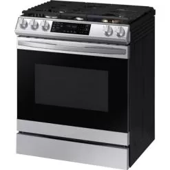 Samsung - 6.0 Cu. Ft. Front Control Slide-In Gas Convection Range With Air Fry & Wi-Fi, Fingerprint Resistant - Stainless Steel 24 Samsung - 6.0 Cu. Ft. Front Control Slide-In Gas Convection Range With Air Fry & Wi-Fi, Fingerprint Resistant - Stainless Steel -Appliance Shop 9ea4e6e2 c6f7 5e0f 8f55 caf3093128b4