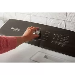 Whirlpool - 7.0 Cu. Ft. Electric Dryer With Steam And Moisture Sensing - White -Appliance Shop 9f78e5ca 25b9 5ffe b609 cea747faab9e