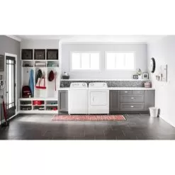 Amana - 6.5 Cu. Ft. Electric Dryer With Automatic Dryness Control - White -Appliance Shop a139ba07 0e26 5d23 8ee4 85ff3a15abd0