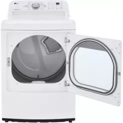 LG 7.3 Cu. Ft. Ultra Large Capacity Electric Dryer With Sensor Dry Technology - White - White 9 LG 7.3 Cu. Ft. Ultra Large Capacity Electric Dryer With Sensor Dry Technology - White - White -Appliance Shop a15c84a2 ca9d 4568 a615 9540d1702e49