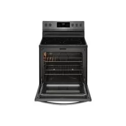Frigidaire 30" Black Stainless Steel Electric Range -Appliance Shop a22261ea 2018 4c83 9729 abc793762ab6
