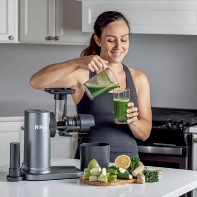 Ninja NeverClog Cold Press Juicer - Charcoal 11 Ninja NeverClog Cold Press Juicer - Charcoal - Image 9