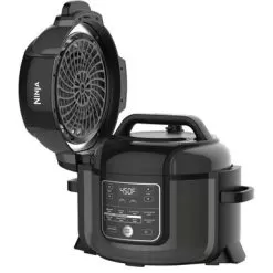 Ninja - Foodi Pressure Cooker With TenderCrisp & Dehydrate - Black/Gray