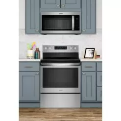 Whirlpool - 1.7 Cu. Ft. Over-the-Range Microwave - Stainless Steel -Appliance Shop a2e08e08 945c 5108 bb10 51c6b474407d