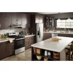 Whirlpool - 30" Externally Vented Range Hood - Stainless Steel -Appliance Shop a346dee0 5d94 54c5 b6b3 d247593b3d46