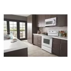 Whirlpool 1.7 Cu. Ft. White Over-the-range Microwave Hood Combination With Electronic Touch Controls -Appliance Shop a4192c89 eb17 4d83 a42d 61c843722e91