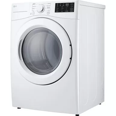 LG - 7.4 Cu. Ft. Electric Dryer With Wrinkle Care - White 5 LG - 7.4 Cu. Ft. Electric Dryer With Wrinkle Care - White - Image 3
