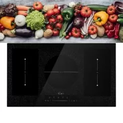 Built-In 36 In. Electric Induction Cooktop In Black With 5 Of Elements Including 2 Flexi Bridge Heating Zone - 36" - 36"