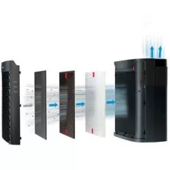 Honeywell - 200 Sq. Ft. PowerPlus HEPA Air Purifier - Black 12 Honeywell - 200 Sq. Ft. PowerPlus HEPA Air Purifier - Black -Appliance Shop a430b97a 1a11 5bcb 9f2d bd05211ac3f3