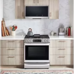 LG - 1.7 Cu. Ft. Convection Over-the-Range Microwave With Sensor Cooking And Air Fry - Stainless Steel 22 LG - 1.7 Cu. Ft. Convection Over-the-Range Microwave With Sensor Cooking And Air Fry - Stainless Steel -Appliance Shop a4419d53 37c1 5791 8ce3 b051092c7791