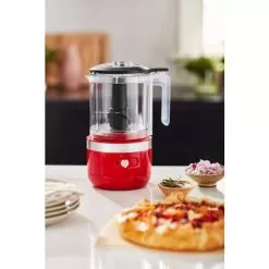 KitchenAid Cordless 5-Cup Food Chopper With Multi-Purpose Blade And Whisk Accessory In Passion Red -Appliance Shop a5389c5a bb3b 46f7 9bf5 580b04f2511e