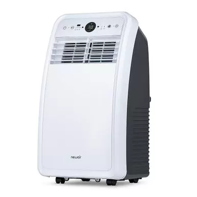 NewAir - 200 Sq. Ft. Portable Air Conditioner, 7,500 BTUs (4,000 BTU, DOE), Easy Setup Window Venting Kit And Remote Control - White 6 NewAir - 200 Sq. Ft. Portable Air Conditioner, 7,500 BTUs (4,000 BTU, DOE), Easy Setup Window Venting Kit And Remote Control - White - Image 4