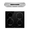 2 Piece Kitchen Appliances Packages Including 24" Induction Cooktop And 30" Under Cabinet Range Hood - Black -Appliance Shop a6a935b3 9c33 49f6 b093 3663fc58bf99