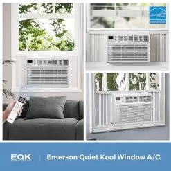 Emerson Quiet Kool - 350 Sq. Ft. Window Air Conditioner - White 30 Emerson Quiet Kool - 350 Sq. Ft. Window Air Conditioner - White -Appliance Shop a8b55f84 ebbe 5377 b9e7 71be81dc57b0