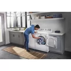 Maytag - 4.8 Cu. Ft. High Efficiency Top Load Washer With Extra Power Button - White -Appliance Shop a9110a7f 64b4 568d af8b 6ec4928d5fd0