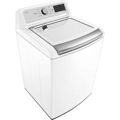 LG - 5.3 Cu. Ft. High-Efficiency Smart Top Load Washer With 4-Way Agitator And TurboWash3D - White 7 LG - 5.3 Cu. Ft. High-Efficiency Smart Top Load Washer With 4-Way Agitator And TurboWash3D - White - Image 5